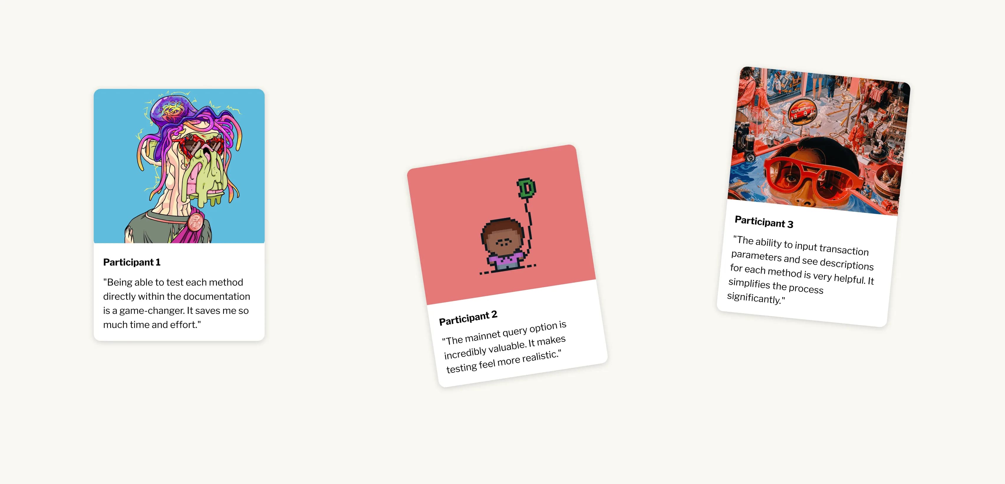 Participant feedback from the second usability round